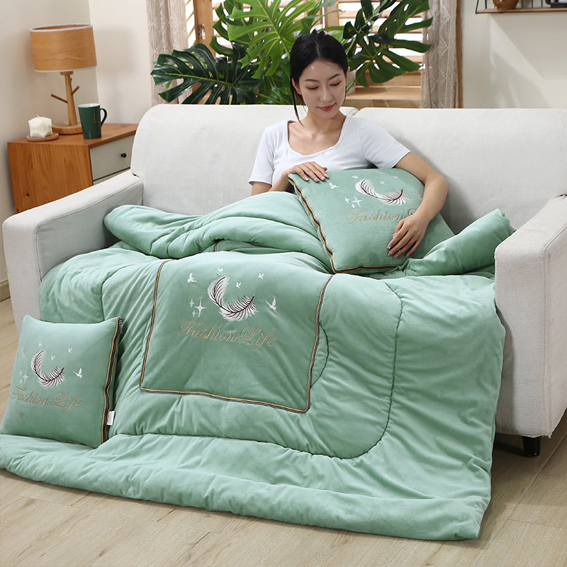 沙发抱枕被子两用车内枕头二合一办公室午睡毛毯子汽车用车载靠枕,居家布艺,抱枕被,淘宝优惠券,粉丝福利购,淘宝优惠卷