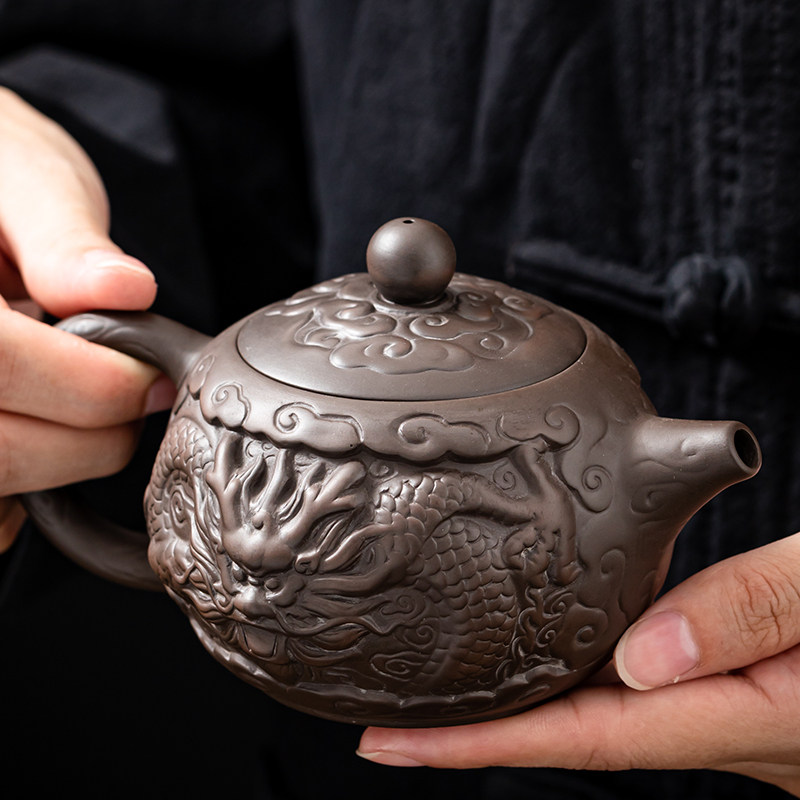宜兴紫砂壶纯全手工泡茶壶单人功夫茶具套装名家用大小容量西施壶