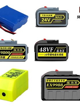 亿派洗车器电池配件专用精英洗车机48v电池大容量98vf移动电池24v