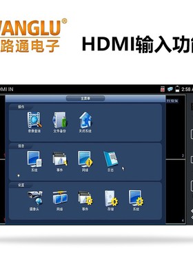 WANGLU网路通工程宝视频监控测试仪 HDMI输入 R 功能选配模块
