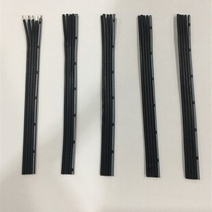 特软硅胶排线20/22/24/26/28/30AWG 2/3/4/5/6/7/多PIN耐高温排线
