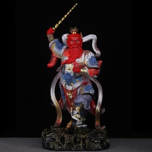王灵官神像树脂王天君火神菩萨都天大灵官像家用供奉工艺品摆件
