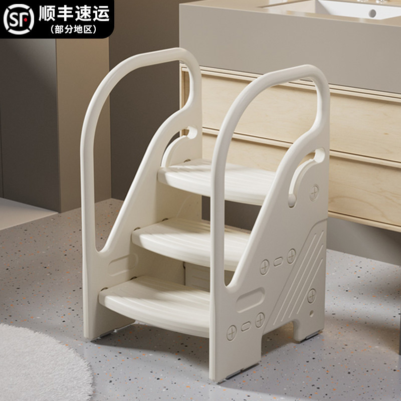宝宝洗手台阶凳儿童洗漱台踩脚凳卫生间增高凳幼儿扶手楼梯垫脚凳,住宅家具,儿童踏脚凳（原婴童）,淘宝优惠券,粉丝福利购,淘宝优惠卷