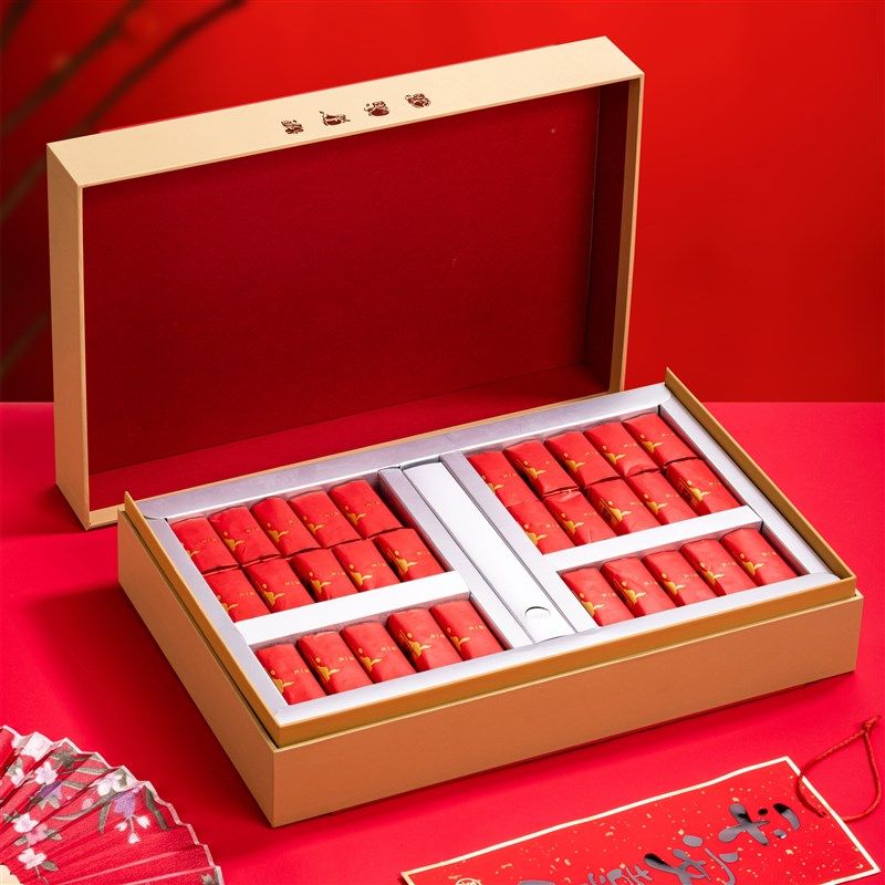 新款高档茶叶礼盒岩茶红茶绿茶通用空包装盒肉桂大红袍摆泡空礼盒,包装,茶叶包装,淘宝优惠券,粉丝福利购,淘宝优惠卷