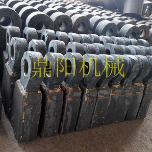 复合锤子来图来样定做 高铬合金锤子 锤式 破碎机配件