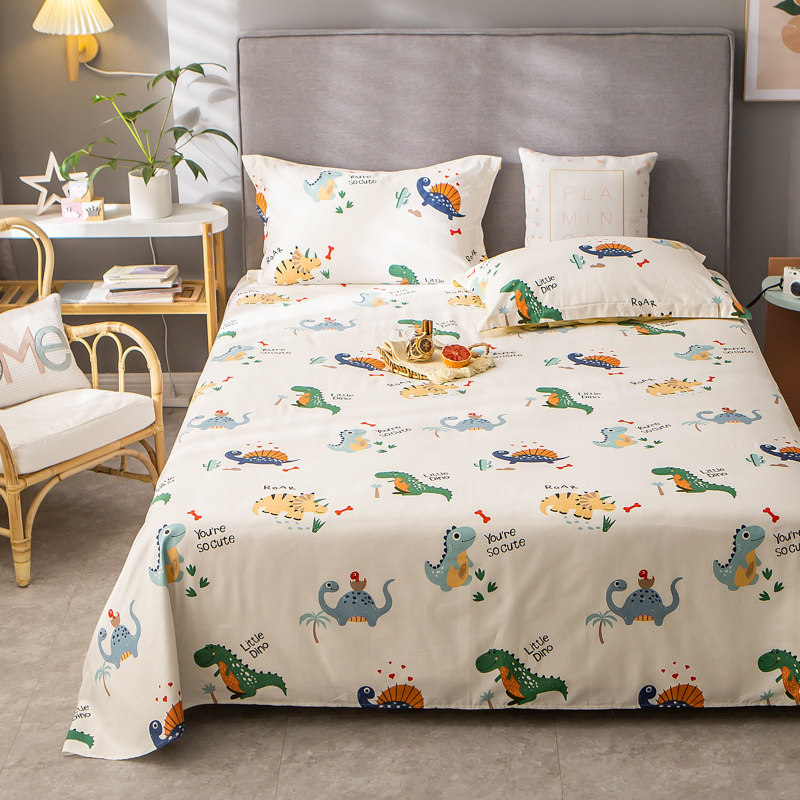 全棉床单单件 1.5/1.8/2.0/2.2m米床上用品纯棉被单床裙学生宿舍,床上用品,床单,淘宝优惠券,粉丝福利购,淘宝优惠卷