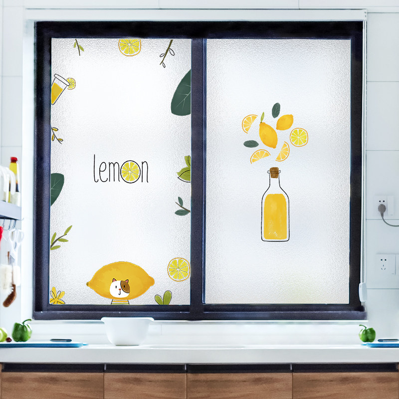 厨房推拉门窗户玻璃贴纸透光不透明餐厅静电防水磨砂贴纸防窥窗贴,家居饰品,玻璃膜/贴,淘宝优惠券,粉丝福利购,淘宝优惠卷