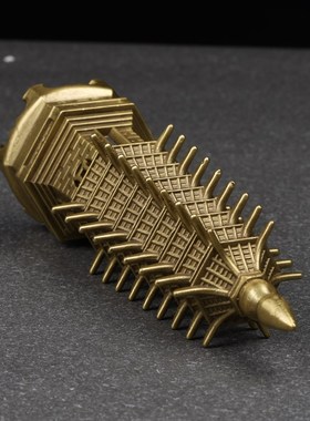 纯黄铜文昌塔摆件九层学生职员书房书桌办公室老板桌前摆放装饰品