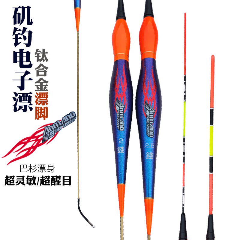 矶钓立漂滑漂海钓远投电子夜光漂加粗醒目阿波浮漂抗走水路滑鱼漂