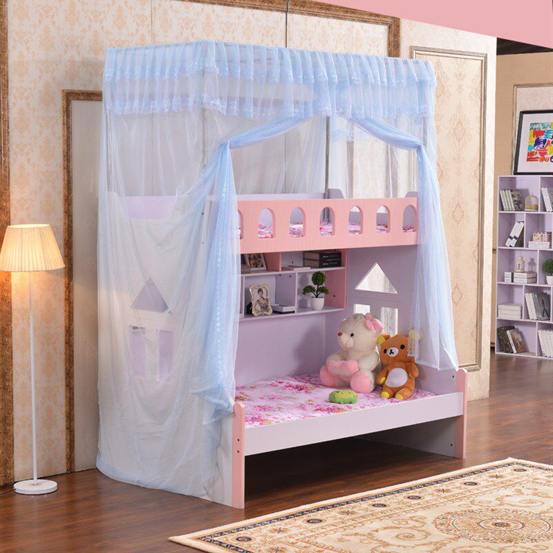 上下铺蚊帐 子母床木床高低床儿童床不锈钢落地式0.9m1.8m蚊帐,床上用品,蚊帐,淘宝优惠券,粉丝福利购,淘宝优惠卷