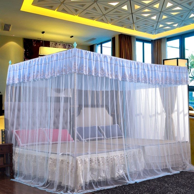 定做加大加宽子母床宫廷三开门落地蚊帐定制超大加宽拼接加粗支架,床上用品,蚊帐,淘宝优惠券,粉丝福利购,淘宝优惠卷