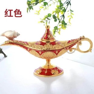 阿拉丁神灯 礼物节日愿望许愿灯神工艺礼品摆设 创意抽象奇趣摆件