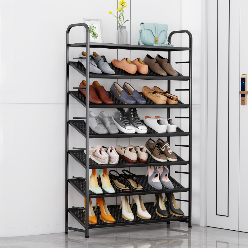 铁艺鞋架子家用门口简易收纳神器鞋架好看多层鞋柜小鞋架子窄鞋架,住宅家具,鞋架,淘宝优惠券,粉丝福利购,淘宝优惠卷
