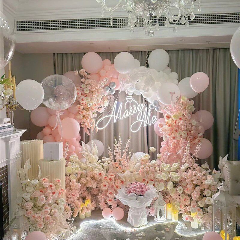苏州不止派对求婚布置 在苏州 求婚气球布置 惊喜求婚