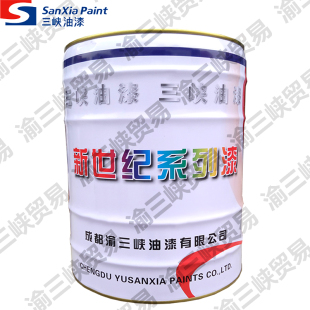 成都三峡新世纪油漆醇酸清漆15kg2.5kg700g工业木器漆