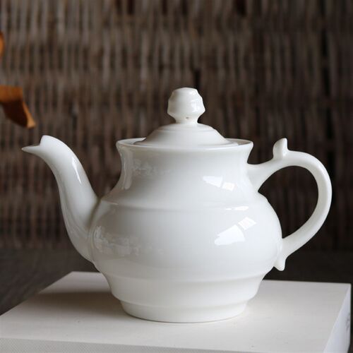 复古陶瓷茶壶大号带滤网功夫茶具泡茶壶500毫升过滤壶手抓把单壶