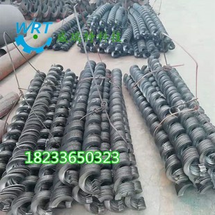 连续冷轧螺旋叶 输送机配件蛟龙碳钢不锈钢绞龙旋叶小型螺旋绞龙