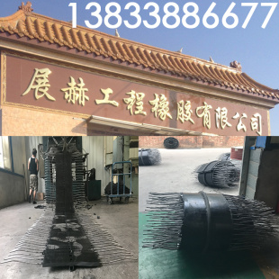 植入式桥面桥梁伸缩缝装置 ESC连续构造多孔简支梁钢筋橡胶止水带