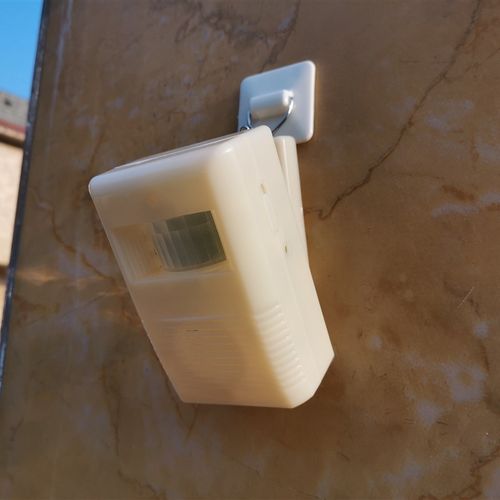 小心台阶! 小心碰头  安全提示器,红外感应迎宾器,语音随你定制!