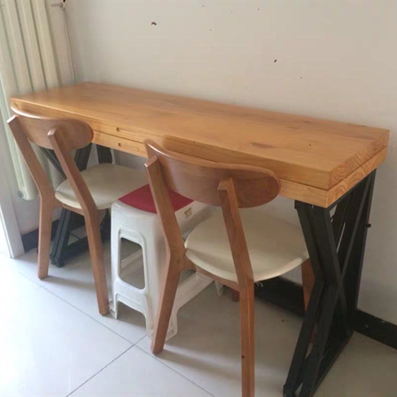 卿柯定制餐桌小户型家用折叠桌长条桌移动实木伸缩桌对折桌新品,住宅家具,折叠桌,淘宝优惠券,粉丝福利购,淘宝优惠卷