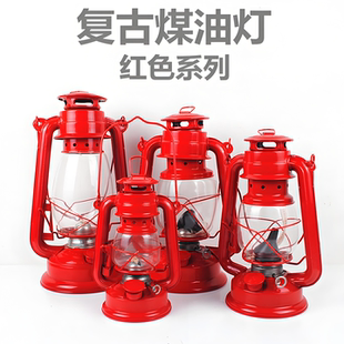 结婚喜庆新房乔迁入火复古煤油马灯长明灯中式 婚礼布置习俗