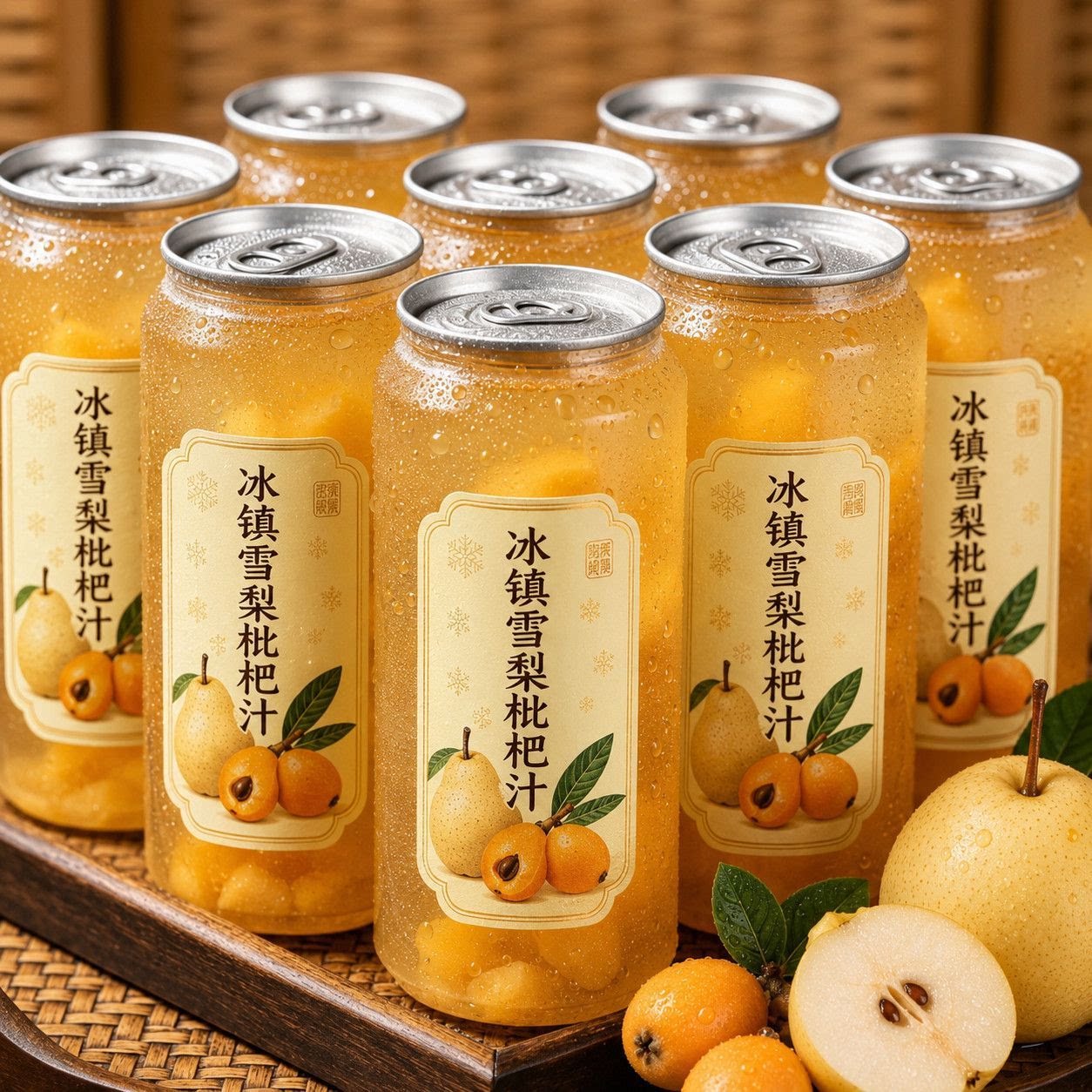 栀趣枇杷炖梨0脂果饮360ml