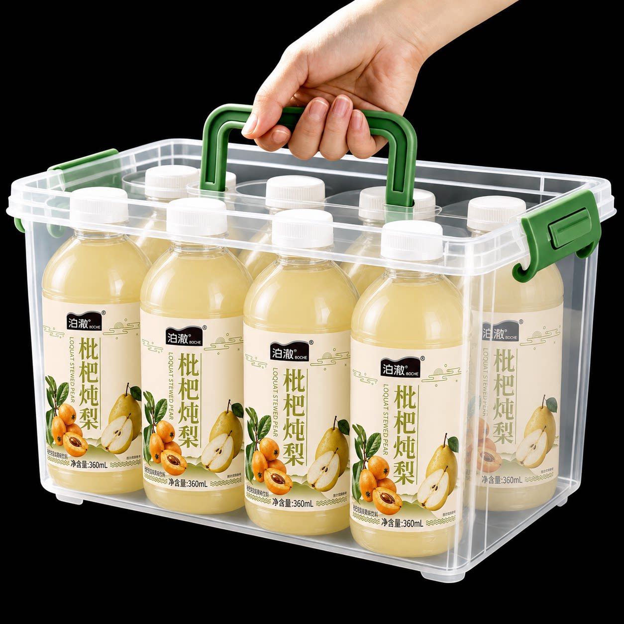【特价12瓶】枇杷炖梨果味饮料360ml爆款好喝整箱特价活动包邮