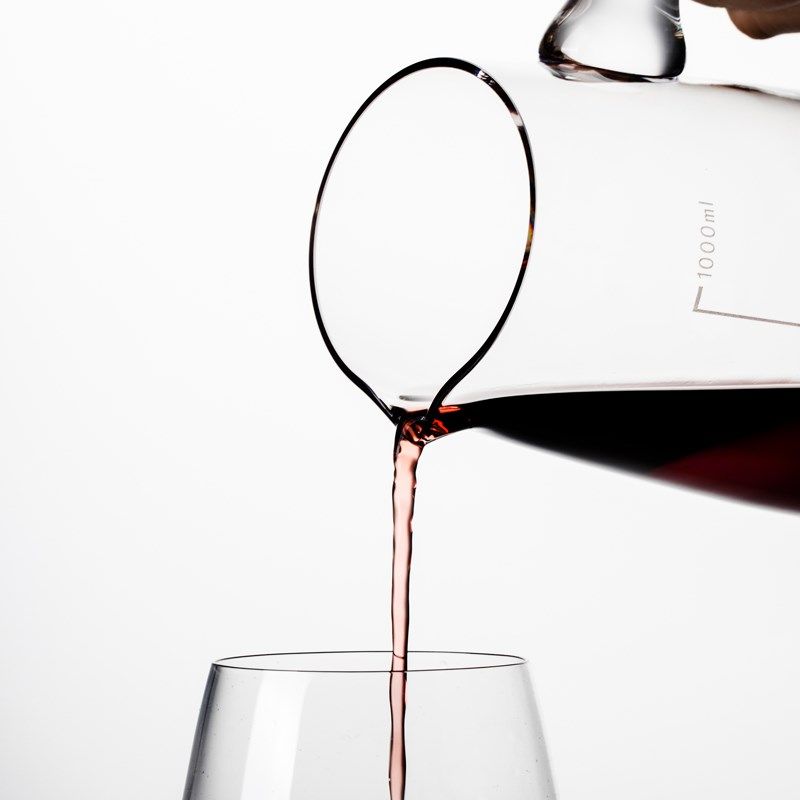 大容量带刻度红酒分酒器加厚水晶玻璃醒酒器家用白酒倒酒器分酒壶
