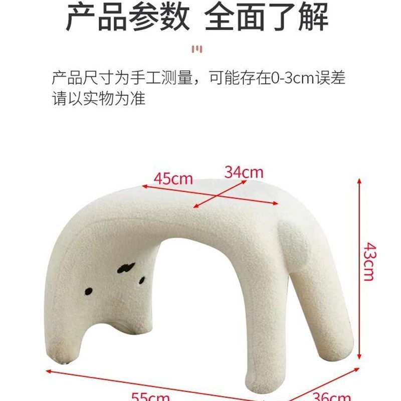 猫咪换鞋凳奶油风落地摆件家居饰品客厅乔迁新居礼物搬家新家卧室