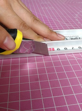 铝合金广告防滑防护防走偏美工裁切纸防护直长尺T型直尺70-200cm