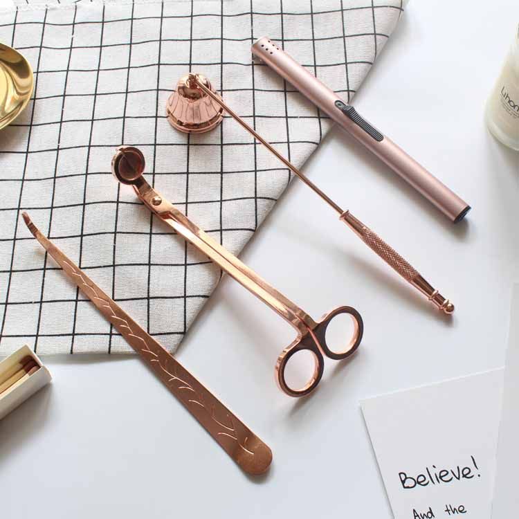 香薰蜡烛工具套装点火器蜡烛剪灭烛器灭烛罩蜡烛钩点火棒烛心工具,家居饰品,香薰蜡烛,淘宝优惠券,粉丝福利购,淘宝优惠卷