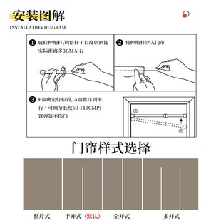 中式文字门帘隔断帘卧室厨房家用布帘子遮挡帘玄关卫生间客厅挂帘