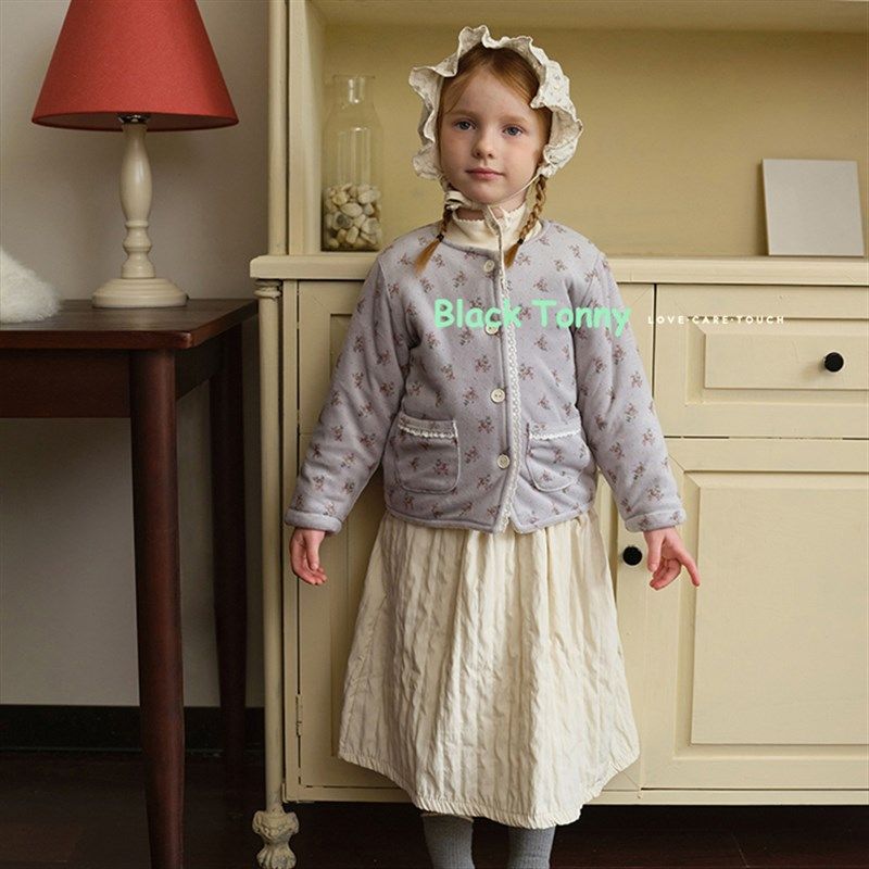 2024冬小黑托昵尼儿童内胆棉服保暖裤男女童校服神器保暖背心马甲