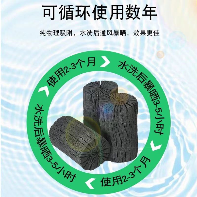 川土活性炭雕工艺品摆件竹炭除潮木炭除味除甲醛碳创意卧室装饰品