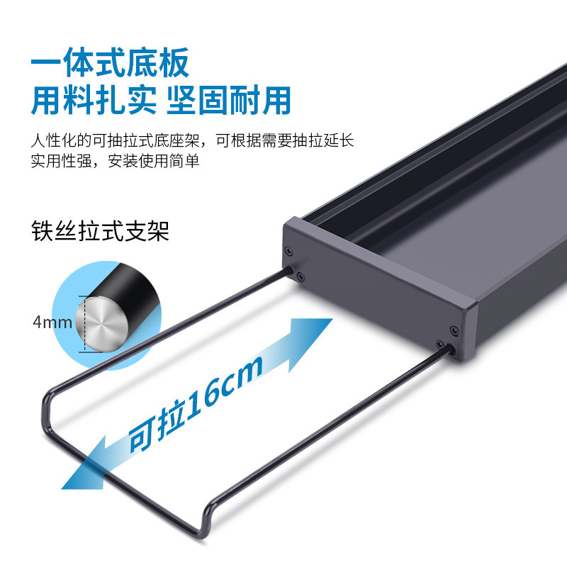 鱼缸过滤器上置过滤槽可加层 滴流盒小盒过滤支架 龟缸过滤盒雨淋