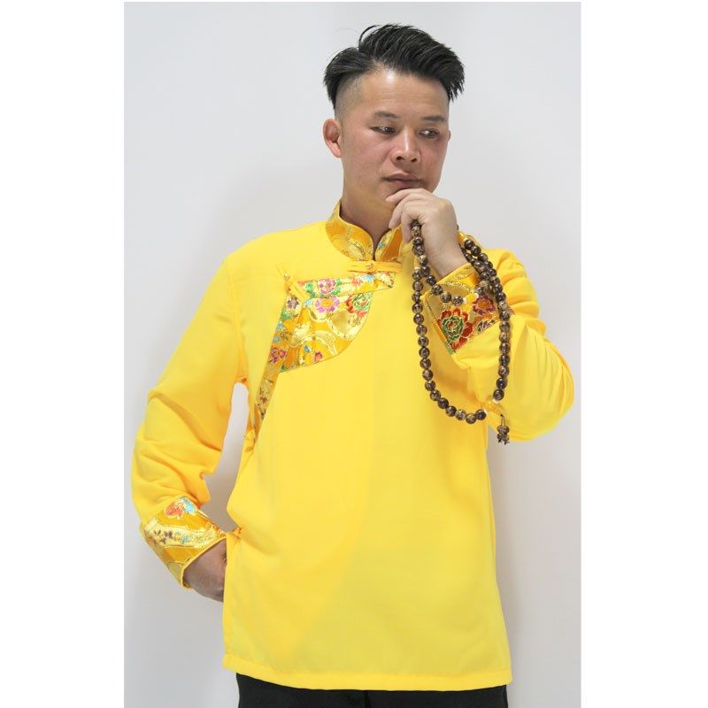 藏族白色衬衣男锅庄舞上衣表演服复古斜扣休闲日常生活装新款藏服,男装,其他民族服装,淘宝优惠券,粉丝福利购,淘宝优惠卷