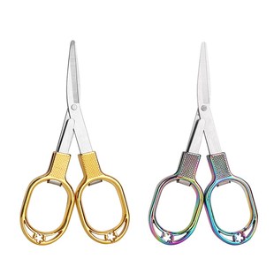 剪刀钓鱼高级不锈钢旅行多功能大力马pe线专用便携折叠鼻毛小剪子