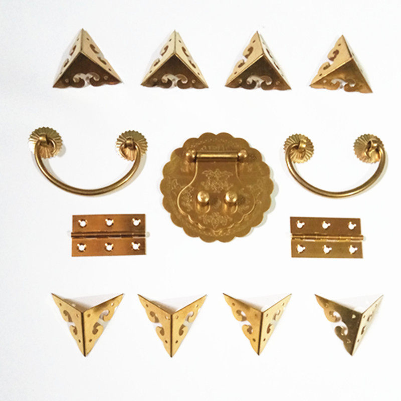 樟木箱铜配件锁扣搭扣纯铜仿古箱扣老式化妆盒首饰盒铜锁扣拉手,基础建材,小拉手,淘宝优惠券,粉丝福利购,淘宝优惠卷