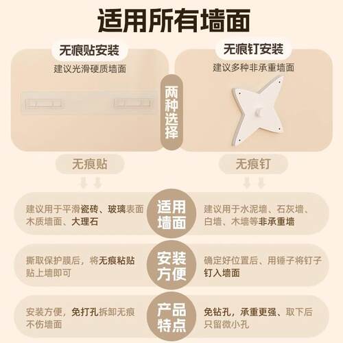 免打孔墙上书架挂墙过道门后置物架壁挂透明亚克力儿童绘本展示架