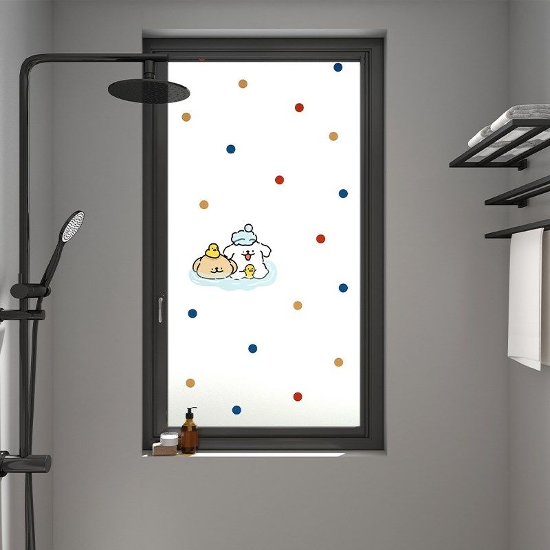 防走光磨砂玻璃贴纸透光不透明浴室卫生间窗花纸防窥窗户遮光贴膜,家居饰品,玻璃膜/贴,淘宝优惠券,粉丝福利购,淘宝优惠卷