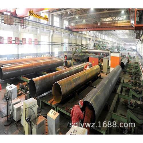 钢护筒厚壁卷管焊管Q235埋弧焊螺旋钢管 q235防腐保温钢管切割