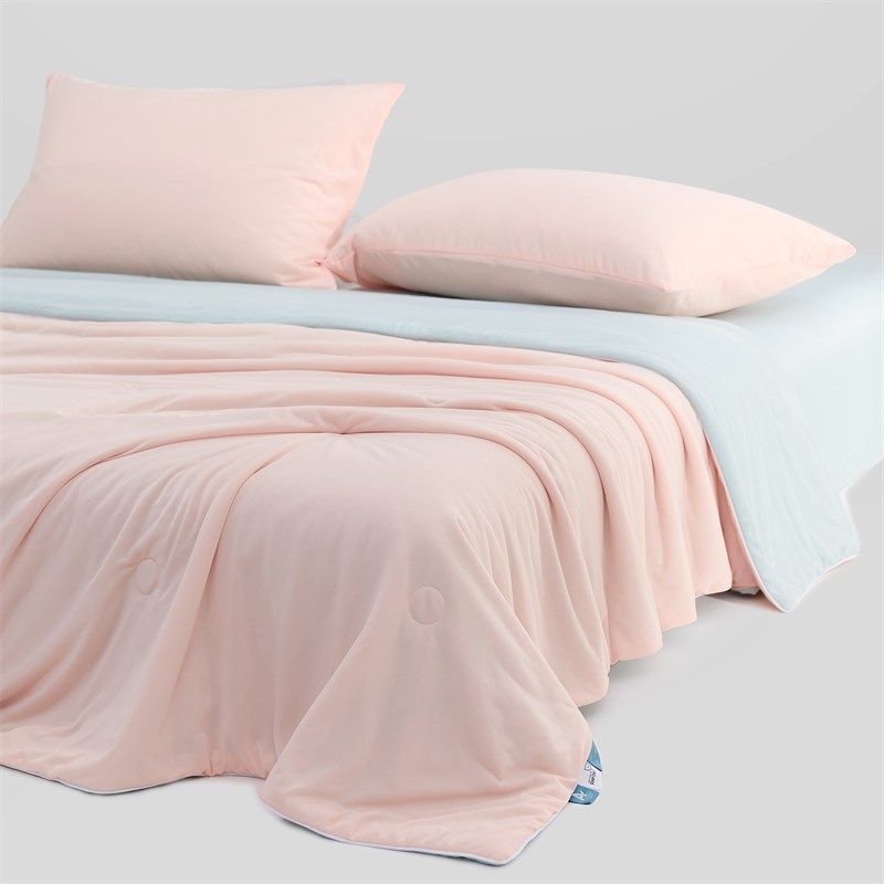 A类聚酰胺锦纶凉感被夏凉被可机洗水洗双人空调被单人纯色冰丝被z,床上用品,化纤被,淘宝优惠券,粉丝福利购,淘宝优惠卷