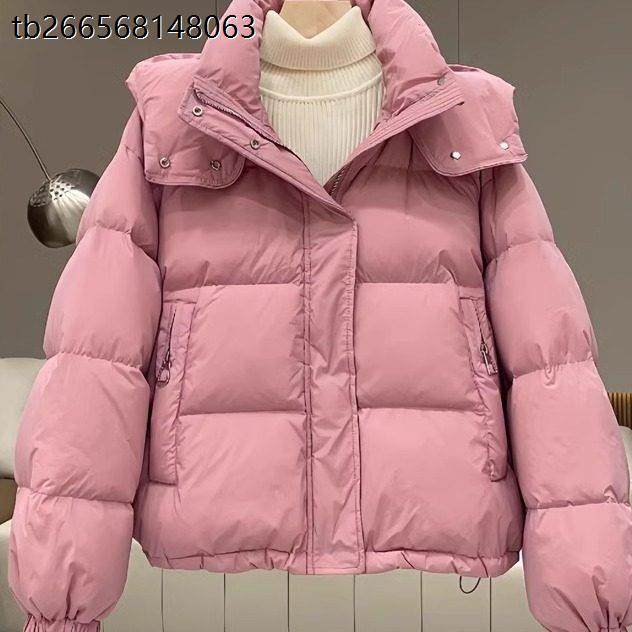 今年流行羽绒棉服女2025冬季新款小个子爆款棉服棉袄短款保暖外套