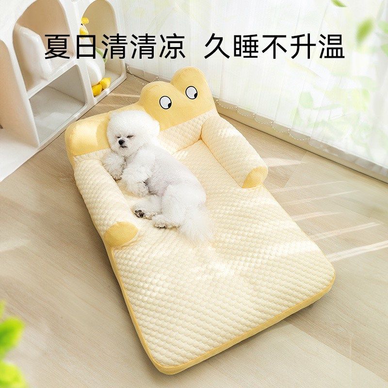 春夏季狗狗大眼萌冰豆豆凉感沙发狗窝四季通用猫窝宠物靠背狗垫子,宠物/宠物食品及用品,狗窝/屋/帐篷/沙发,淘宝优惠券,粉丝福利购,淘宝优惠卷