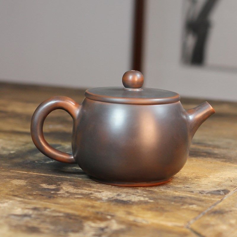 钦州古艺坭兴陶名家桶金壶石瓢壶纯全手工原矿紫泥工艺紫陶茶具,餐饮具,茶壶,淘宝优惠券,粉丝福利购,淘宝优惠卷