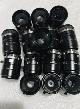 优创工业镜头 FV2020 20MM低畸变率定焦镜头 9