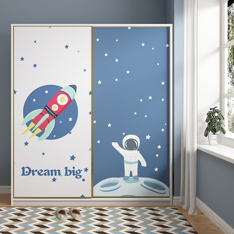 衣柜贴纸推拉门玻璃门自粘儿童卧室移门装饰翻新改造加厚防水墙纸,家居饰品,软装墙贴,淘宝优惠券,粉丝福利购,淘宝优惠卷