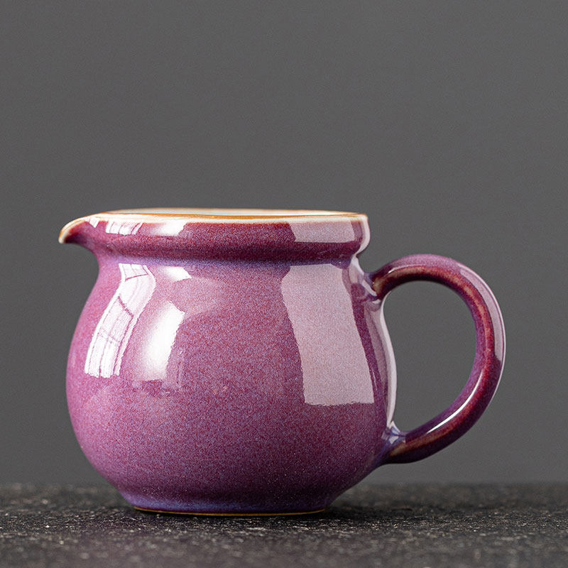 紫冰花公道杯钧窑茶海功夫茶具公平杯茶水匀杯陶瓷茶道分茶杯中式,餐饮具,公道杯,淘宝优惠券,粉丝福利购,淘宝优惠卷