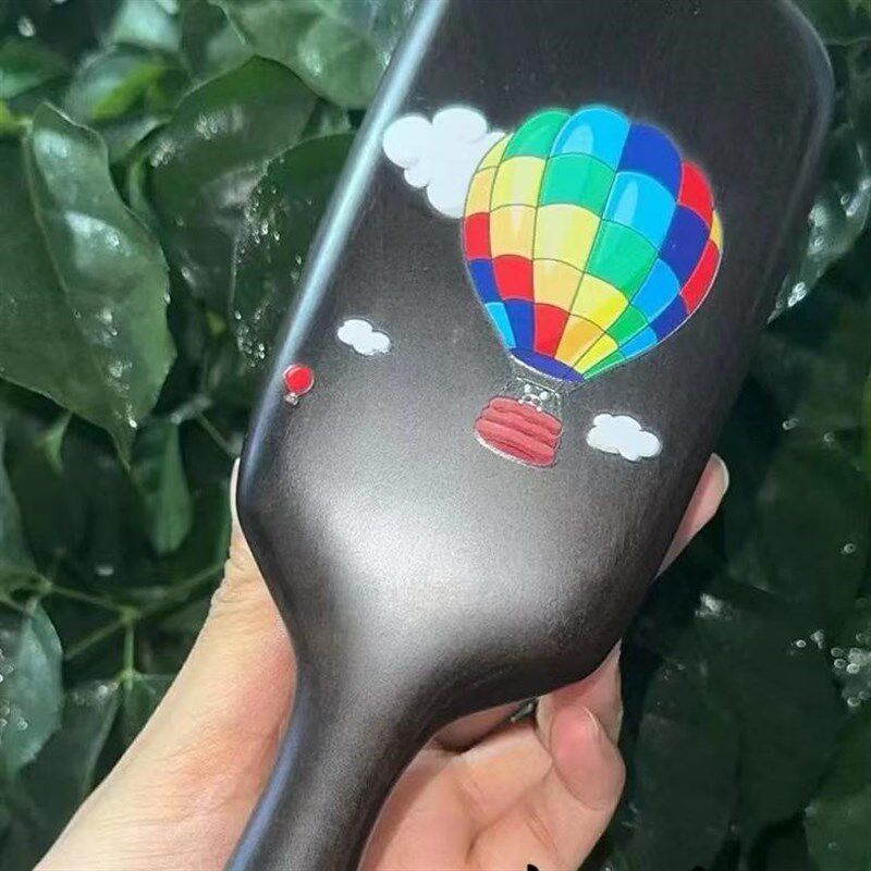 沉贵宝热气球钢针梳刺激舒服头皮放松促进涨发正宗檀木梳好用男女