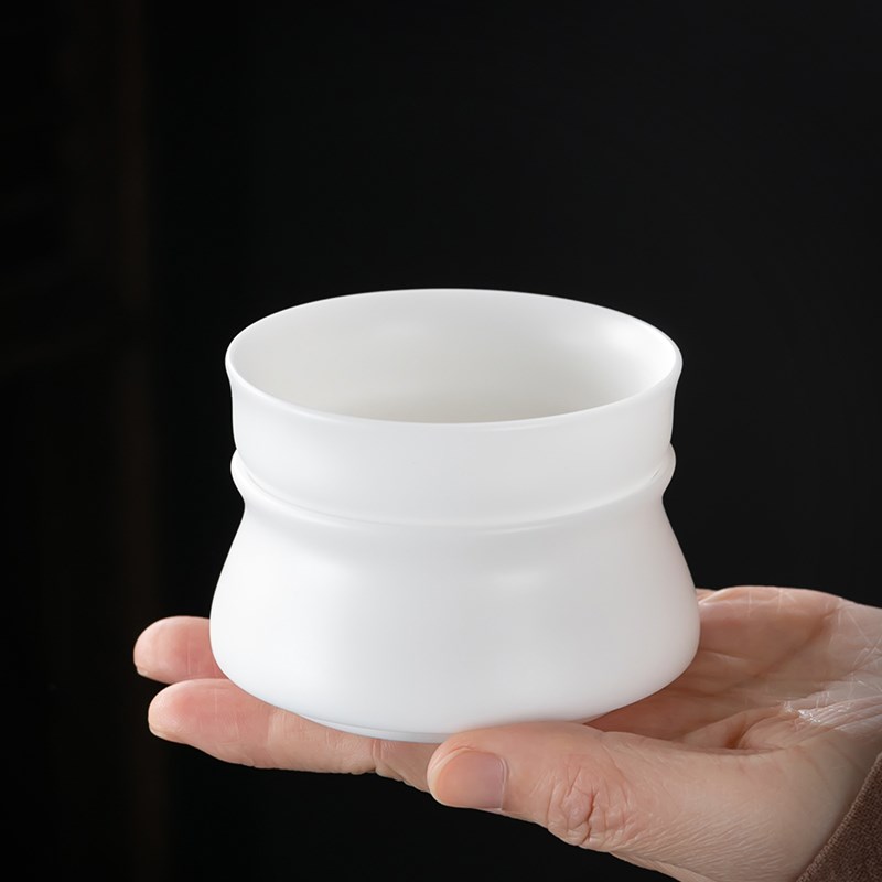 陶瓷茶漏茶滤泡茶神器茶水分离器茶隔创意茶叶过滤器冰种玉瓷茶具